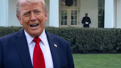 Trump hastaneye kaldırıldı iddiaları sonrası herkes bu görüntüyü konuşuyor