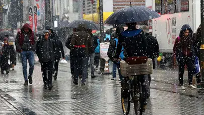 Meteoroloji uyardı: Güneş gidiyor, sağanak ve kar geri geliyor
