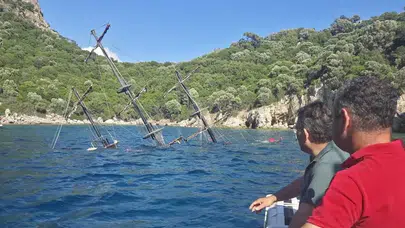 Marmaris'te tekne kazası: 148 kişi tahliye edildi