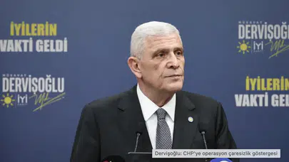 İYİ Parti lideri Dervişoğlu: "Türkiye'yi kayyımlar cumhuriyetine dönüştürmek istiyorlar"