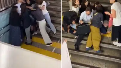 Kadın dayanışması dikkat çekti: Fotoğraf çeken şahsa sokak ortasında tepki