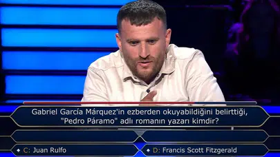 Milyoner’de yarışmacı 50 bin TL’lik soruda yanlış anlayarak doğru cevaba ulaştı