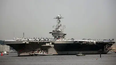 ABD’nin nükleer uçak gemisi Yokosuka’dan ayrıldı