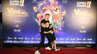 "Süper 1 Takım: Varol Abi’nin Çizgi Film Makinesi” filminin galası yapıldı: Bir ilke imza attı