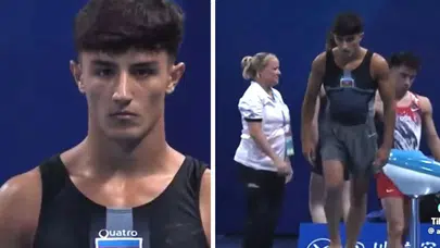Azerbaycanlı sporcu performansıyla dikkat çekti görüntüler gündem oldu