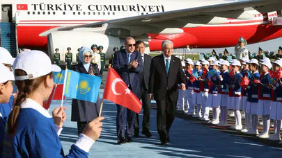 Erdoğan Astana’da Kazakistan ile anlaşmalara imza attı