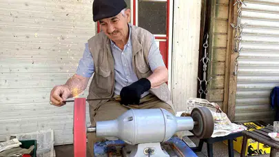 Bıçakçılarda bayram mesaisi