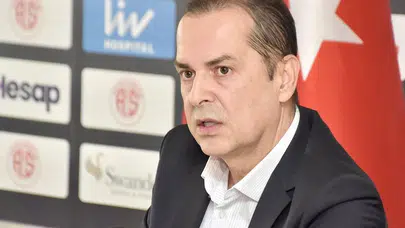 Antalyaspor Başkanı Rıza Perçin’den Fenerbahçe ve Galatasaray sözleri