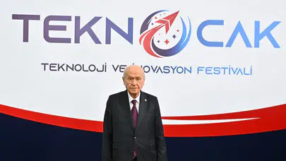 MHP lideri Bahçeli TEKNOCAK Festivali’nde gençlerle buluştu