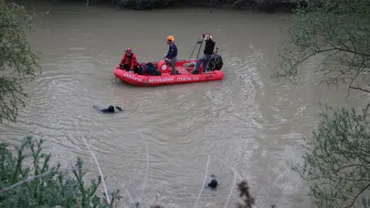 Sakarya Nehri’nde kaybolan çocuktan acı haber arama çalışmaları sonuç verdi