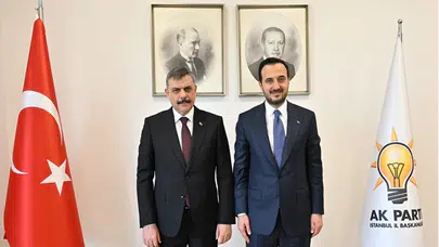 İçişleri Bakanı Ali Yerlikaya, AK Parti İstanbul İl Başkanlığı’nı ziyaret etti