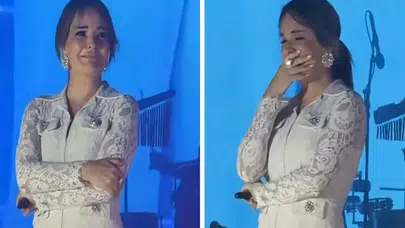 Bengü konserde gözyaşlarına hakim olamadı: "Saygımdan” performansında duygulandı