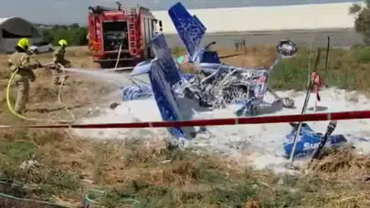İsrail’de küçük uçak düştü: 2 kişi hayatını kaybetti