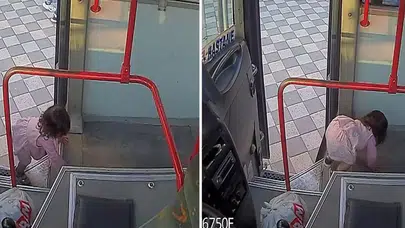Halk otobüsü şoförü 2 yaşındaki kız çocuğunu ailesine kavuşturdu