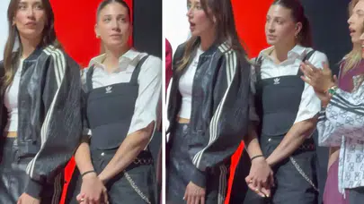 Milli takım forma lansmanında Kibariye sürprizi dikkat çekti