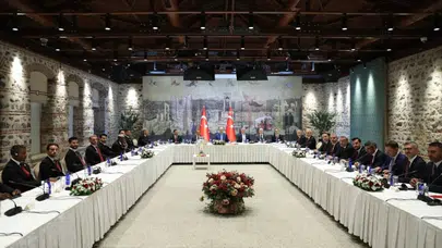 Cumhurbaşkanı Erdoğan, Galatasaray'ı kabul etti