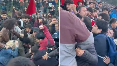 ODTÜ'deki bahar şenliğinde öğrenciler tekme tokat kavga etti