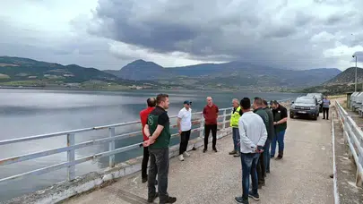 Manisa'da barajlar doldu, kapaklar açıldı