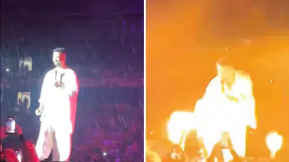 Tan Taşçı konserinde gergin anlar: Yüzüne içki atan kişi serbest bırakıldı