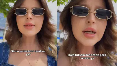 İş görüşmesine giden genç kız teklif edilen maaşa tepki gösterdi