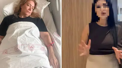 Güzellik merkezinde estetik yaptıran kadın yüz felci geçirdi