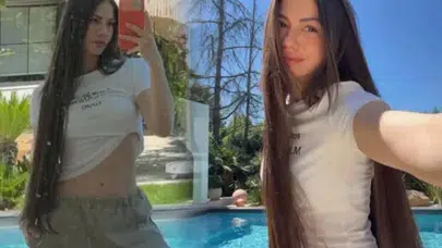 Demet Özdemir’in tatil kareleri sosyal medyada gündem oldu