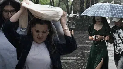 Meteoroloji'den 43 ile sarı kodlu yağış uyarısı