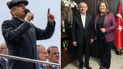 Özgür Özel AK Parti'ye geçmek isteyen Burcu Köksal'a tek cümlelik mesaj atmış!