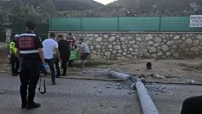 Trafik kazasına yardım etmek isterken yüksek gerilim hattına kapılan genç hayatını kaybetti