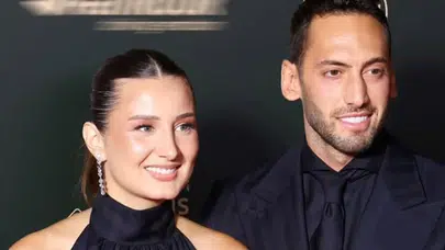 Hakan Çalhanoğlu'nun eşinden zehir zemberek sözler! Eleştirilere tepki gösterdi