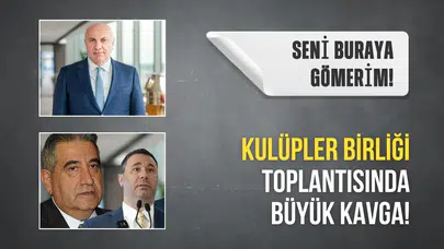 Kulüpler Birliği toplantısında büyük kavga! Yüksel Yıldırım salondan çıkarıldı: Seni buraya gömerim