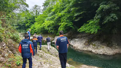 Ordu'da dereye düşen kişi yaşamını yitirdi