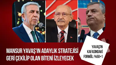 Mansur Yavaş'ın adaylık stratejisi: Geri çekilip ortak adayı mı destekleyecek?