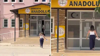AYT’ye saniyeler kala kapı kapandı: Osmaniye’deki görüntüler tartışma yarattı
