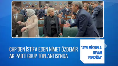 CHP'den istifa eden Nimet Özdemir AK Parti'ye katılıyor