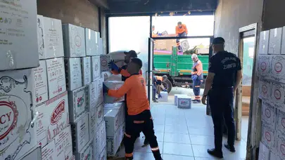 Gaziantep'te gıda denetimi: 2 ton bozuk kuru pasta ele geçirildi