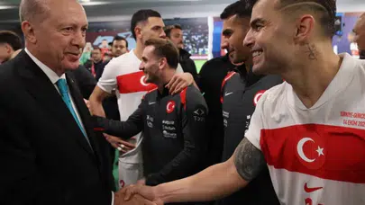 Erdoğan'dan Milli Takım'a moral mesajı: "Başlarınızı öne eğmeyin"