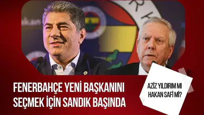 Fenerbahçe’de seçim heyecanı: Kongre üyeleri yeni başkan için sandık başında