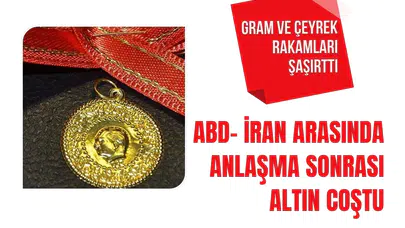 ABD- İran arasında anlaşma sonrası altın coştu: Haftaya yükselişle başladı