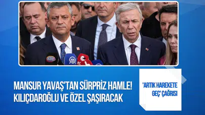 Mansur Yavaş için yeni iddia! CHP'deki kriz sonrası sahaya inmeye hazırlanıyor
