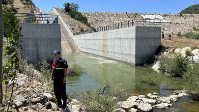 Kavak ağaçlarını sularken baraja düşen çiftçi hayatını kaybetti