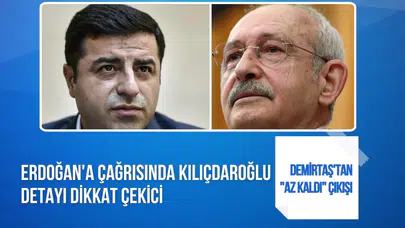 Demirtaş'tan "Az Kaldı" mesajı: Yeni süreç için Erdoğan'a çağrı