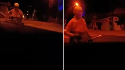 Esrarengiz köyde gece paniği: Yaşlı kadın gençleri korkuttu