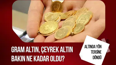 Altında yön yeniden yukarı döndü: Gram altın 6 bin lirayı aştı