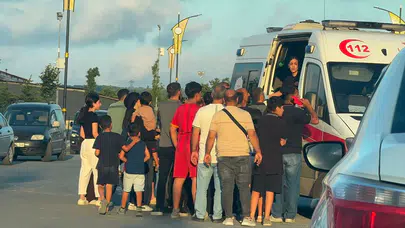Arnavutköy'de otomobil gecekonduya çarptı: 5 kişi yaralandı