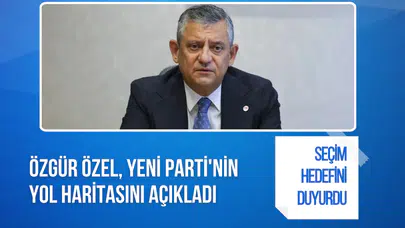 Özgür Özel, Yeni Parti'nin yol haritasını açıkladı: Kurultay ve seçim hedefini duyurdu