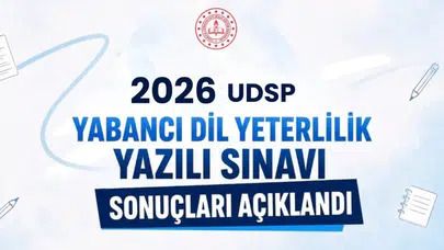UDSP sonuçları açıklandı! Yabancı dil sınavı sonuçları EBA'da nasıl öğrenilir?
