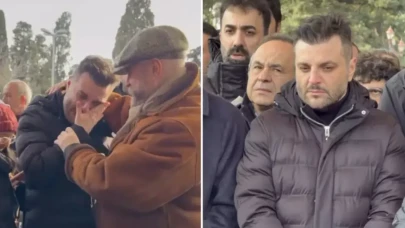 Candaş Tolga Işık'ın acı günü: Babasını son yolculuğuna uğurladı