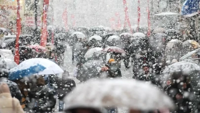 60 ilde sarı alarm! İstanbul'a kar geliyor