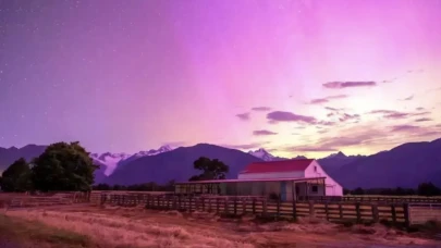 Yeni Zelanda’da Kutup Işıkları görsel şölen yarattı: Kutup ışıkları büyüledi